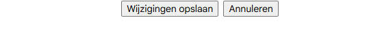 De knop Wijzigingen opslaan onderaan de instellingenpagina